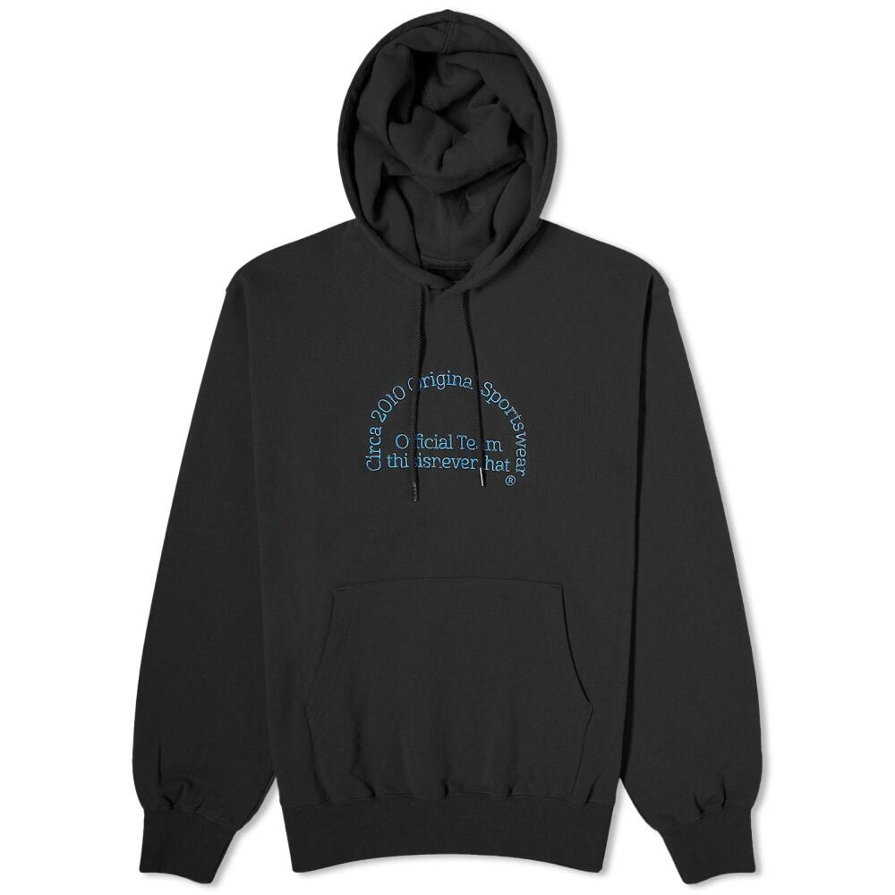 thisisneverthat Men's TNT Team Popover Hoodie in Black Cover