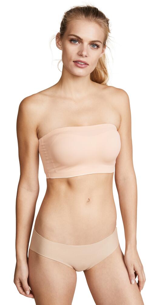 Fashion Forms Laser Cut Bandeau Bra Almond Cover