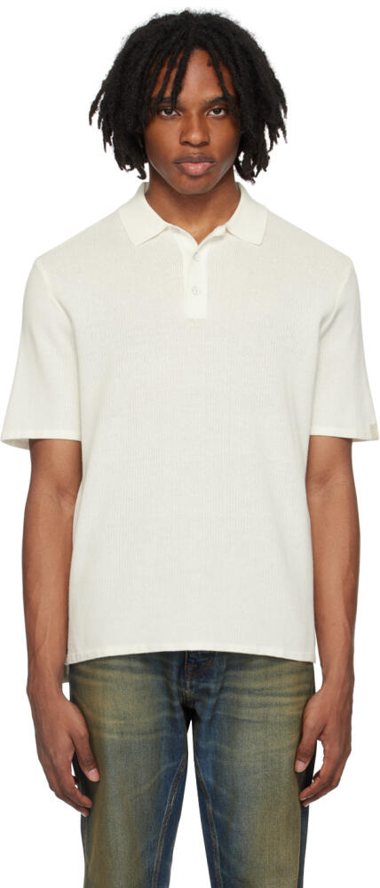 rag & bone White Harvey Polo Cover