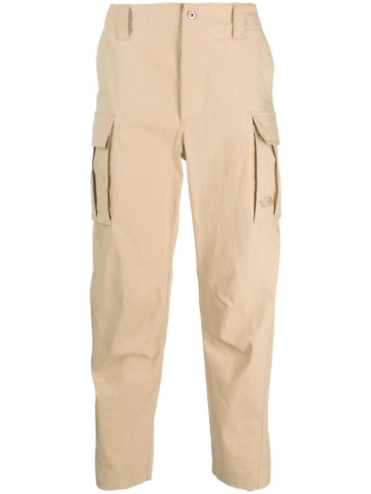 The North Face embroidered-logo cargo trousers - Neutrals Cover