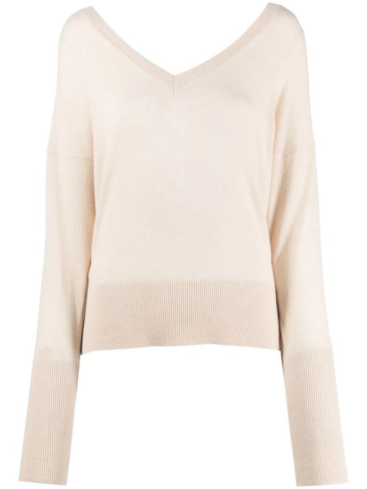 Federica Tosi wool-cashmere blend jumper - Neutrals Cover