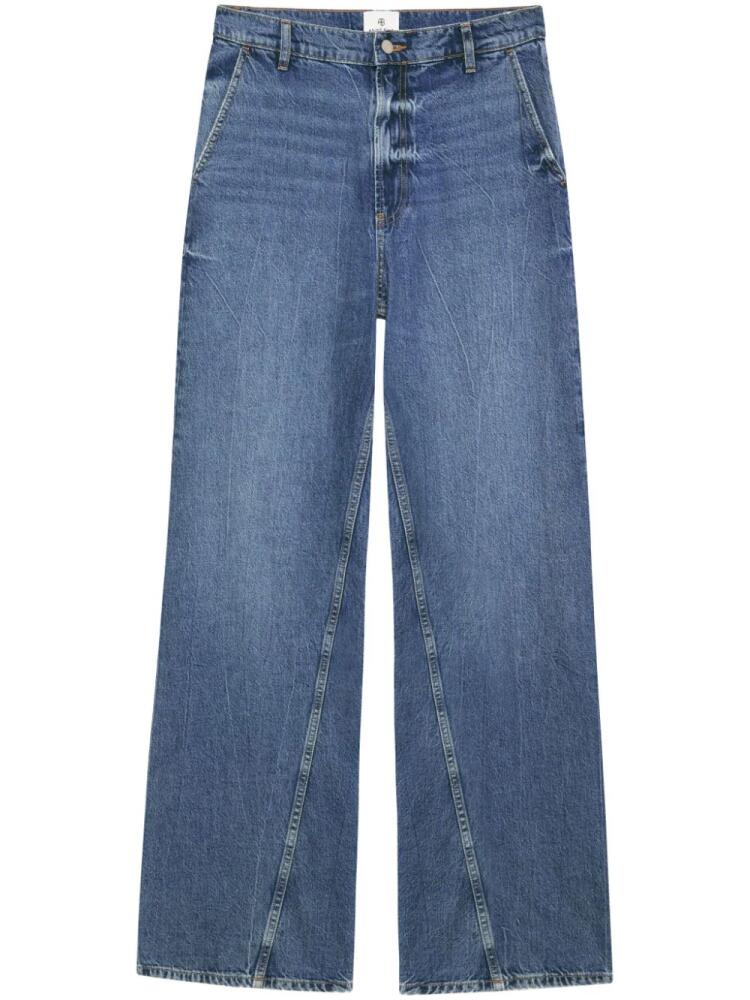 ANINE BING Briley straight-leg jeans - Blue Cover