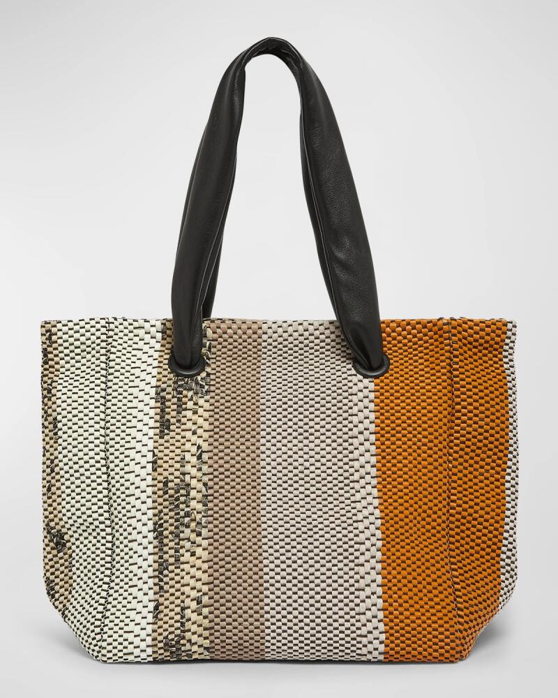 Dries Van Noten Muff Woven Leather Tote Bag Cover