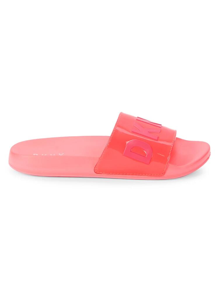 DKNY Women's Zinna Slides - Neon Pink Cover