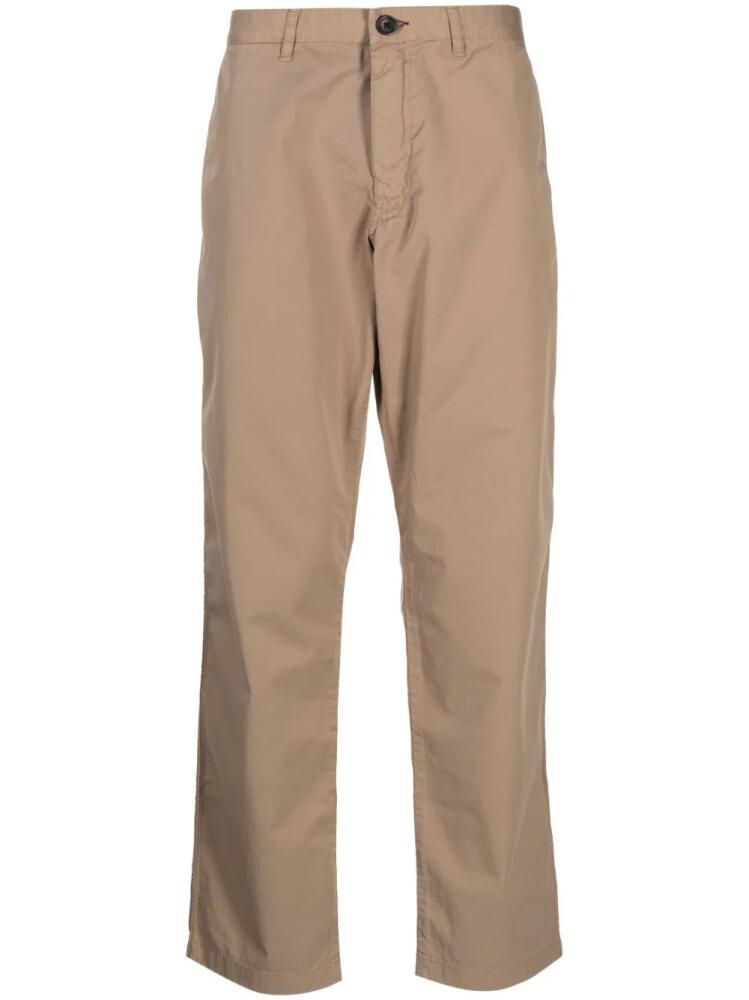 PS Paul Smith logo-patch tapered chinos - Neutrals Cover