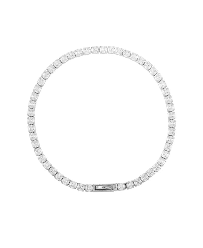 Vince Camuto Silver-Tone Cubic Zirconia Tennis Bracelet - Silver-Tone Cover