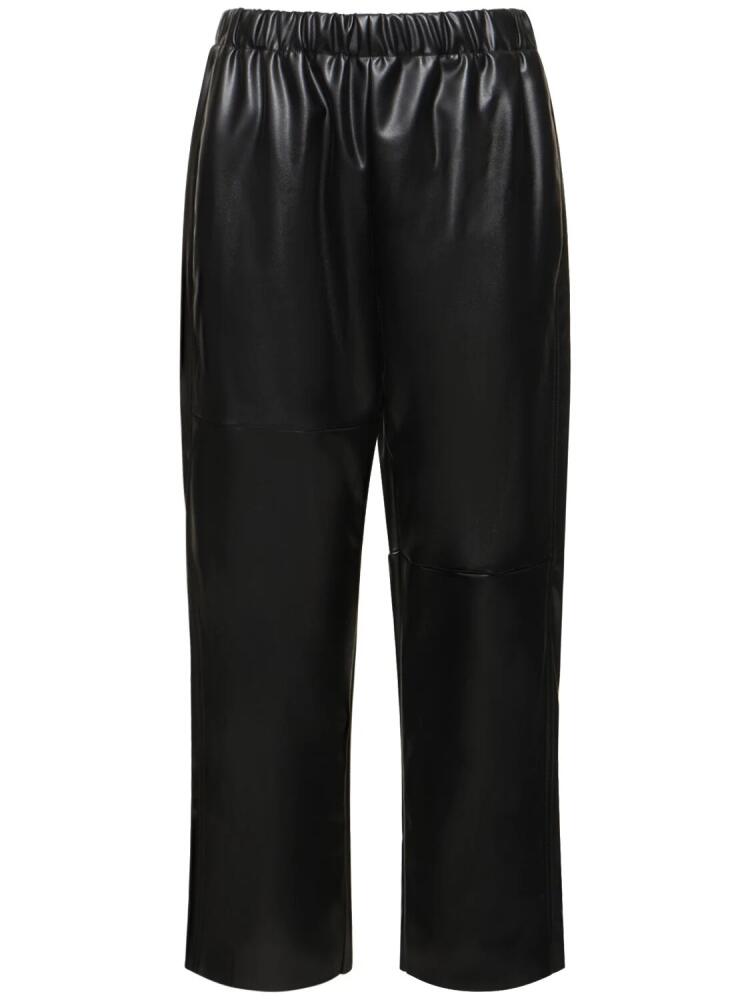 MM6 MAISON MARGIELA Faux Leather Pants Cover