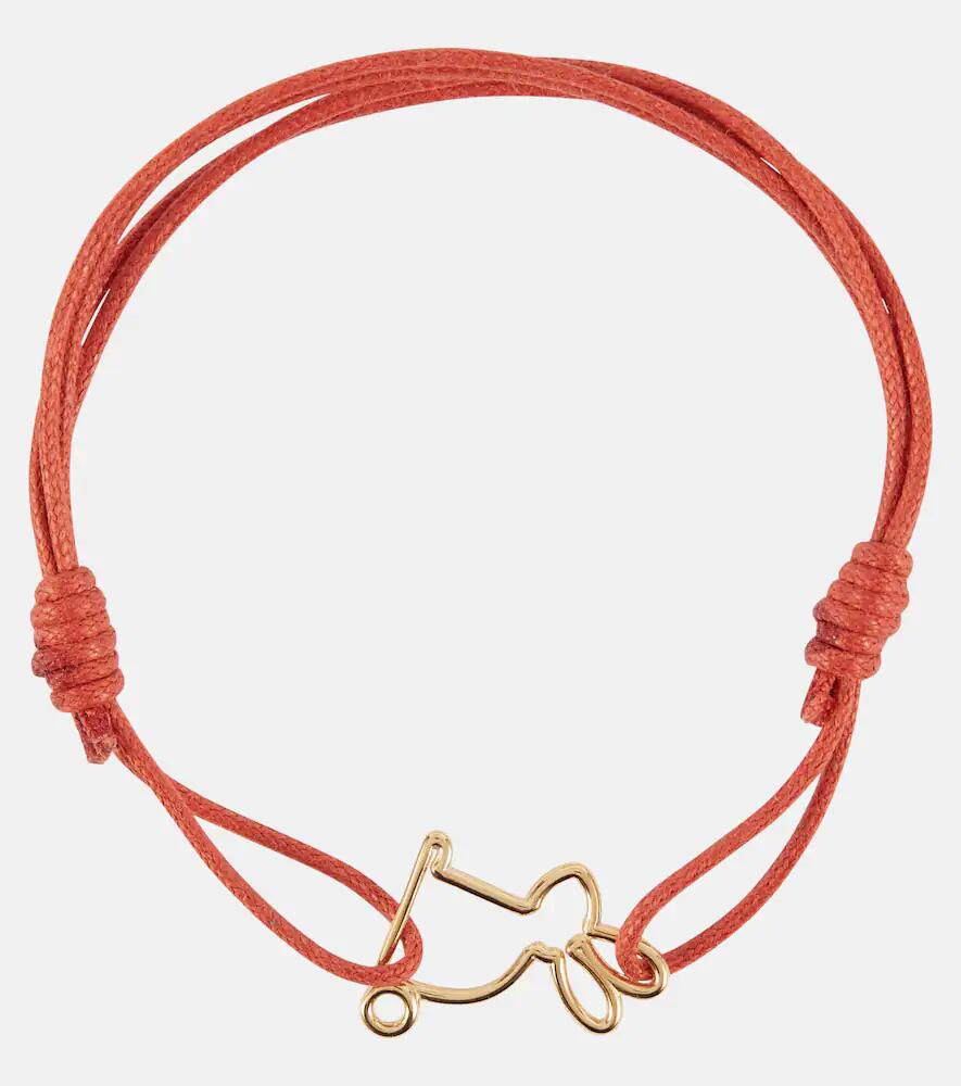 Aliita Conejito 9kt gold cord bracelet Cover