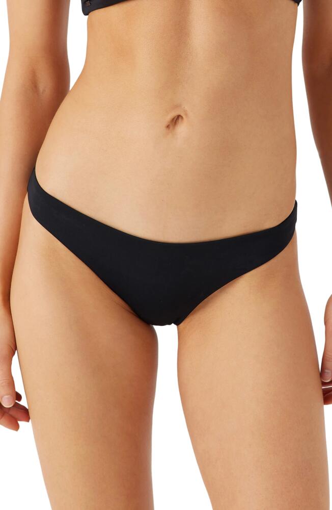 O'Neill Rockley Saltwater Solids Bikini Bottoms in Black Cover