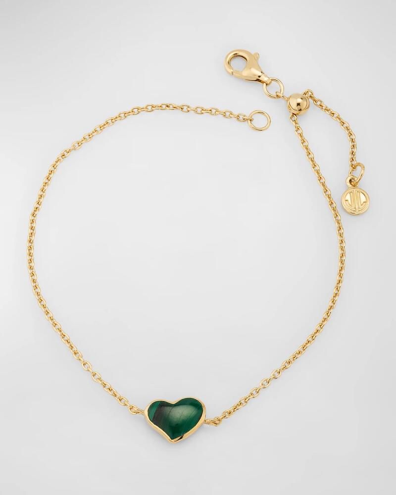 Jan Leslie Gemstone Heart Bracelet Cover