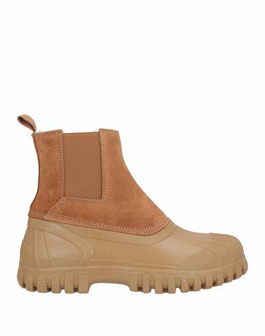 Diemme Woman Ankle boots Camel Soft Leather, Shearling Cover