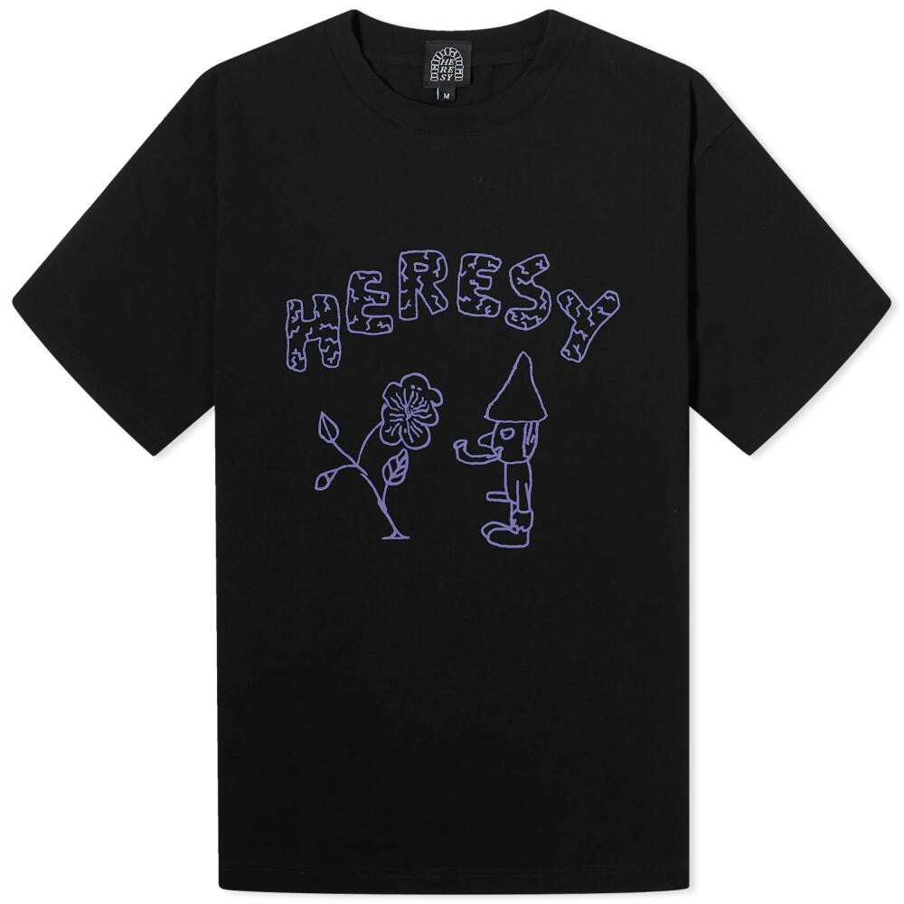 Heresy Men's Naturist T-Shirt in Black Cover