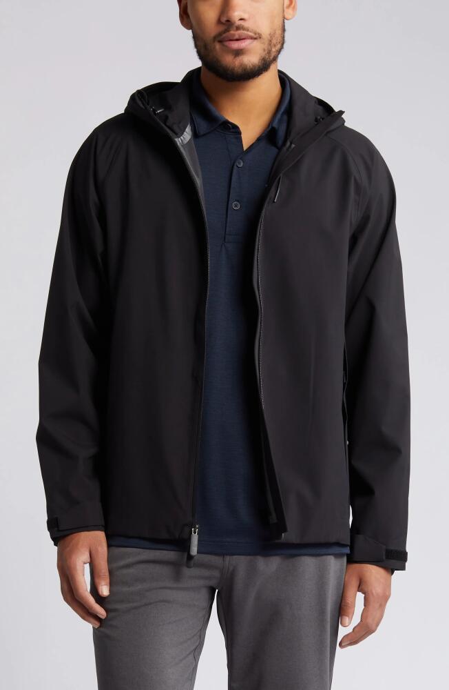 Zella Waterproof Hooded Jacket in Black Cover