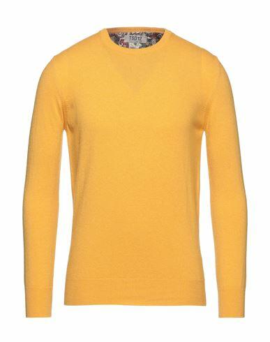 Tsd12 Man Sweater Ocher Merino Wool, Viscose, Polyamide, Cashmere Cover