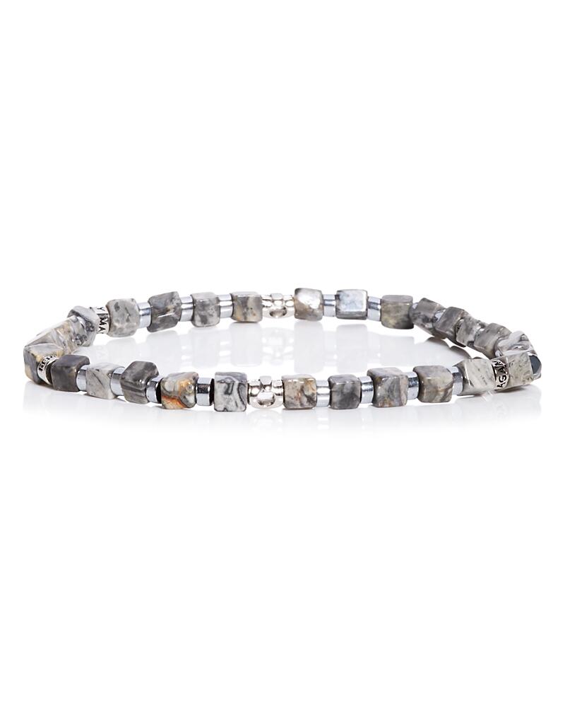 Ferragamo Men's Onyx Beaded Bracelet Cover