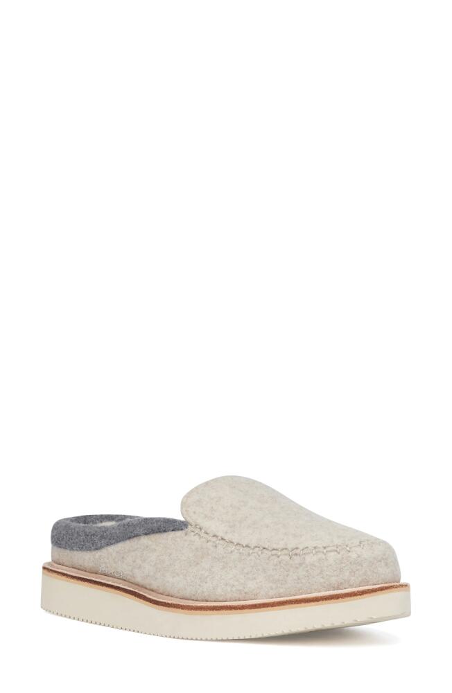 Sanuk Cozy Vibe Wool Felt Slipper in Oatmeal Cover