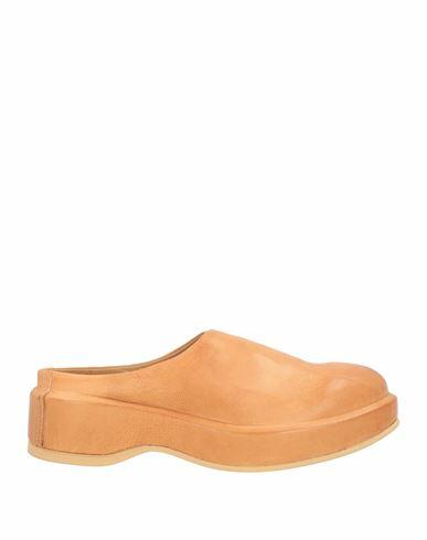 Moma Woman Mules & Clogs Tan Leather Cover