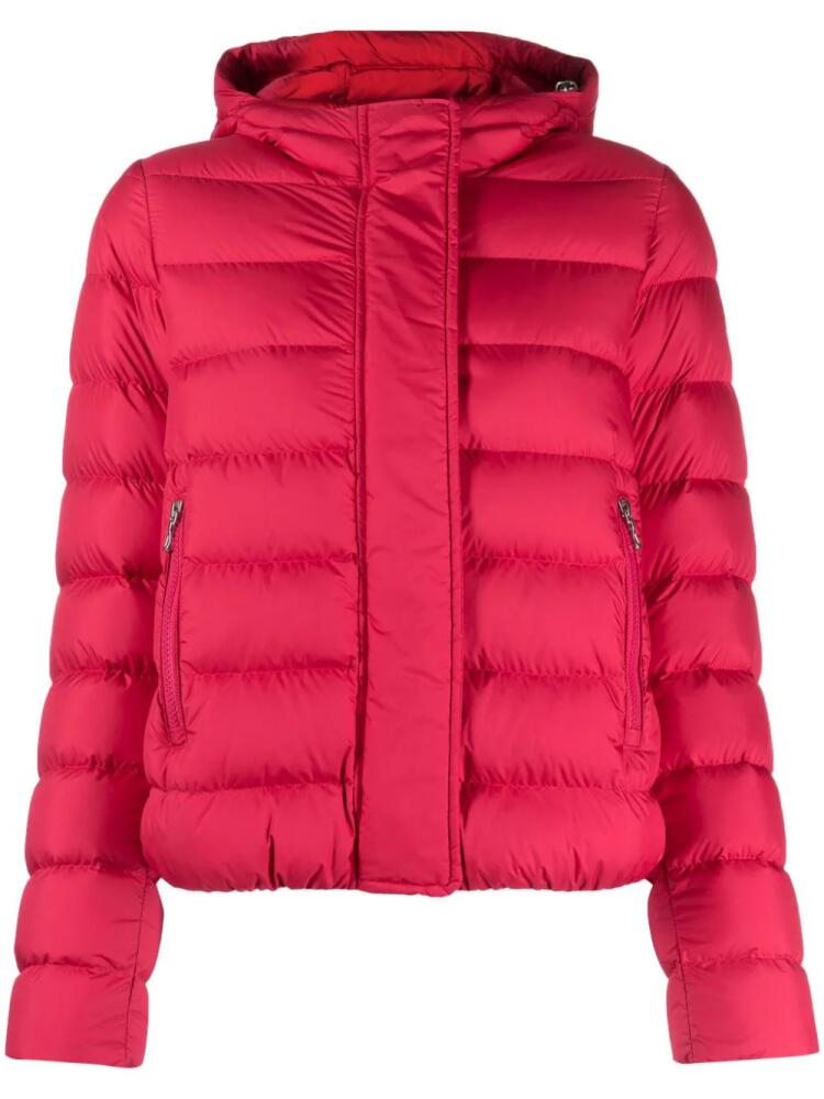 Colmar logo-patch lightweight padded jacket - Red Cover