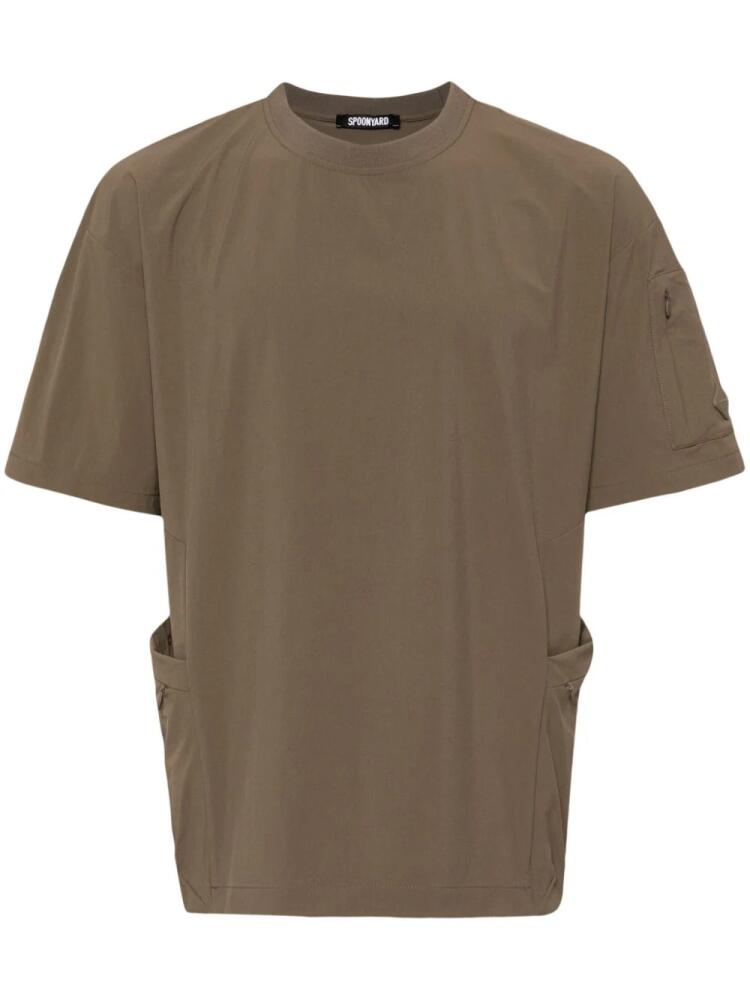 Spoonyard short-sleeve T-shirt - Brown Cover