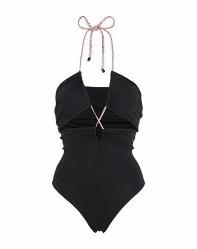 S And S Woman One-piece swimsuit Black Polyamide, Elastane Cover