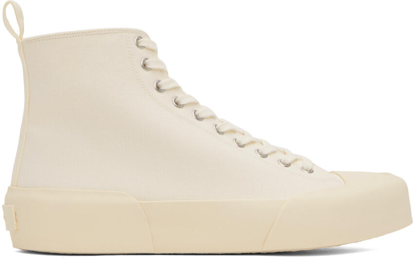 Jil Sander White High-Top Sneakers Cover