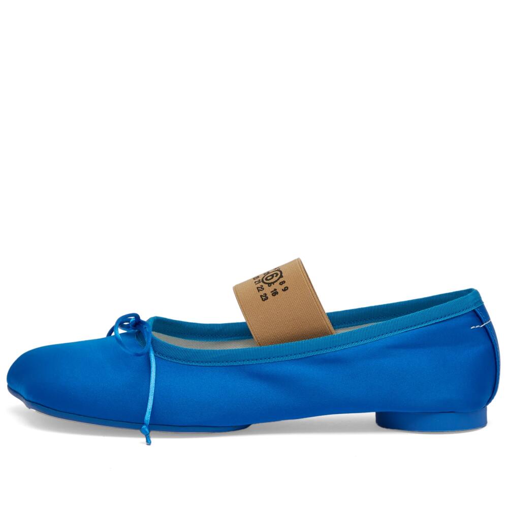 MM6 Maison Margiela Women's Ballet Shoe in Campanula Cover