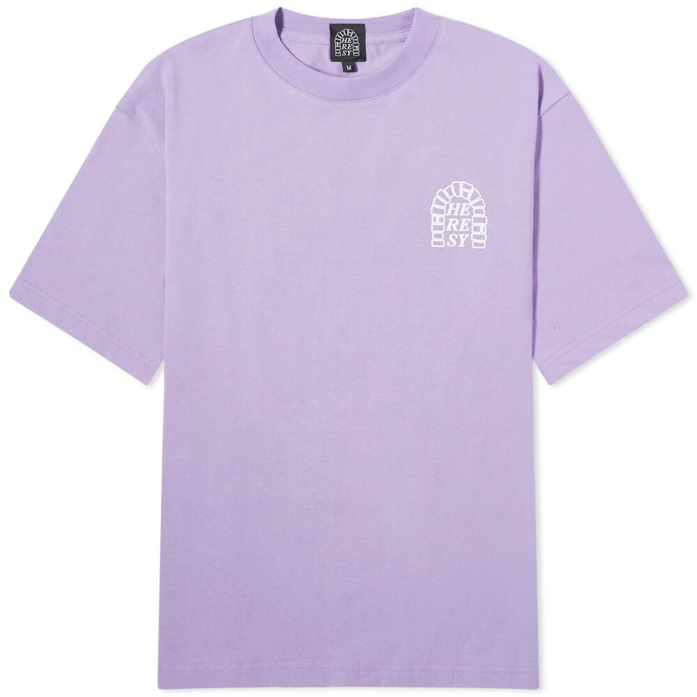 Heresy Men's Arch T-Shirt in Lavender Cover