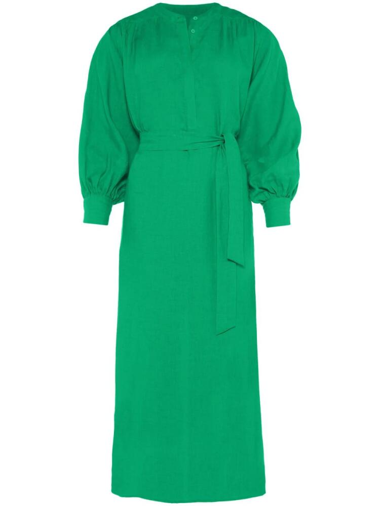 ERES Aimée linen maxi dress - Green Cover