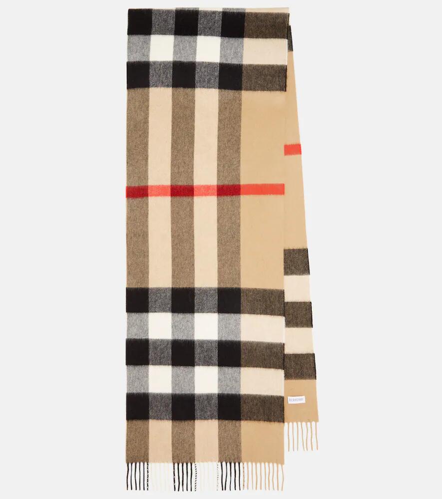 Burberry Burberry Check cashmere scarf Cover