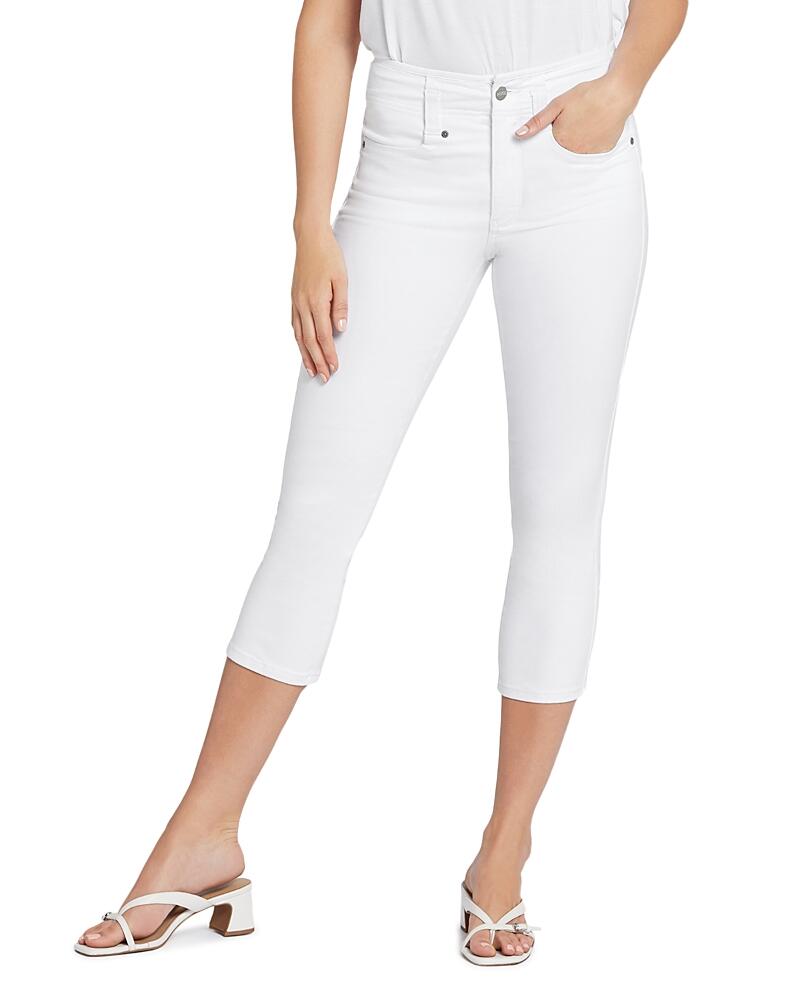 Nydj Ami High Rise Skinny Capri Jeans in Optic White Cover