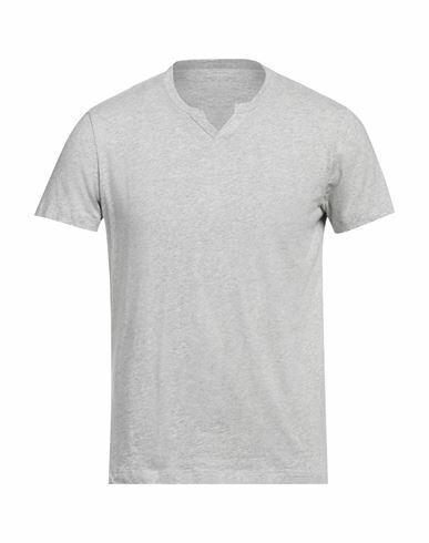 Majestic Filatures Man T-shirt Light grey Cotton Cover