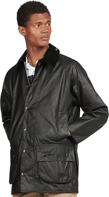 Barbour Beaufort Wax Jacket (Black) Men's Jacket Cover