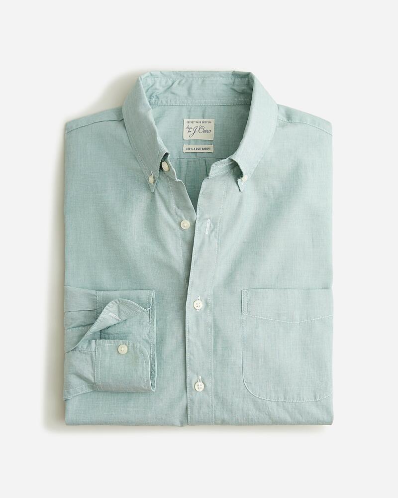 J.Crew Slim Secret Wash cotton poplin shirt Cover