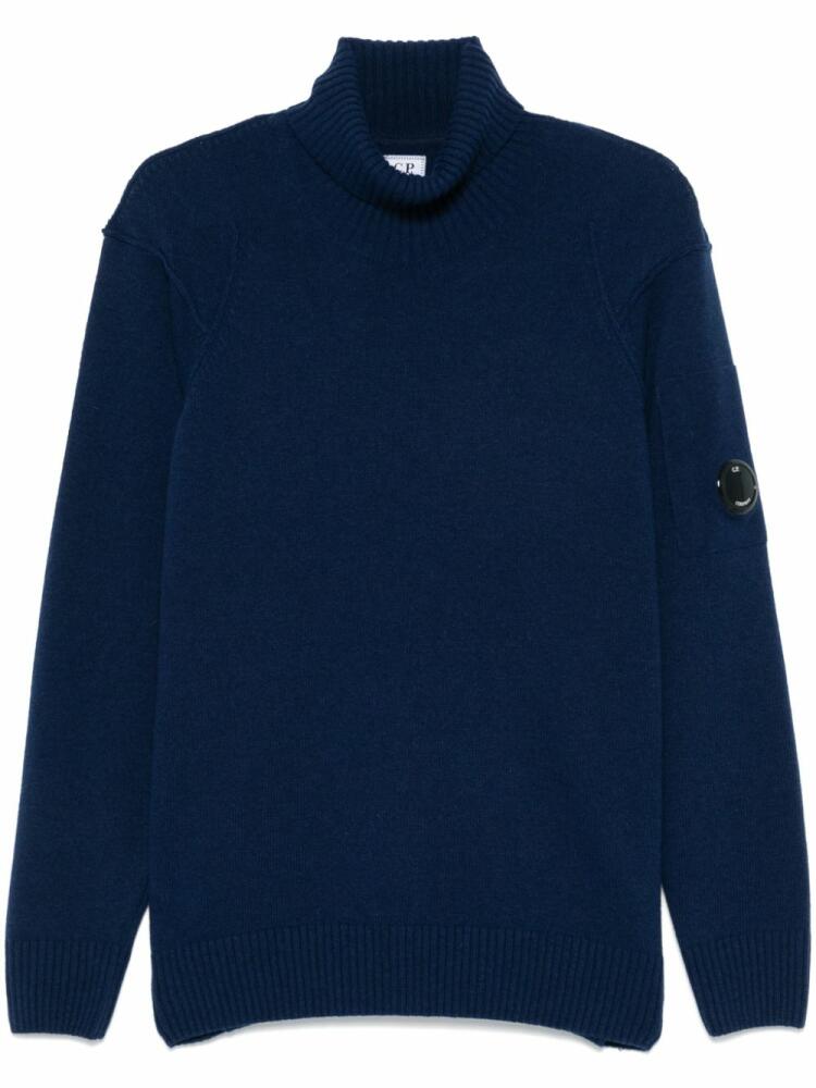 C.P. Company Lens-detail sweater - Blue Cover