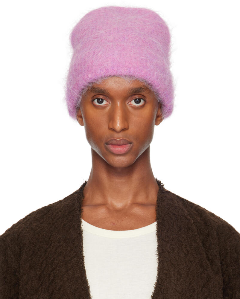 Séfr Purple Fuzzy Beanie Cover