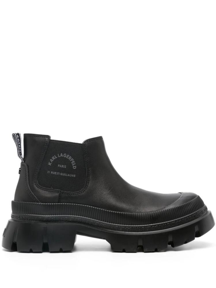 Karl Lagerfeld Trekka Max ankle boots - Black Cover