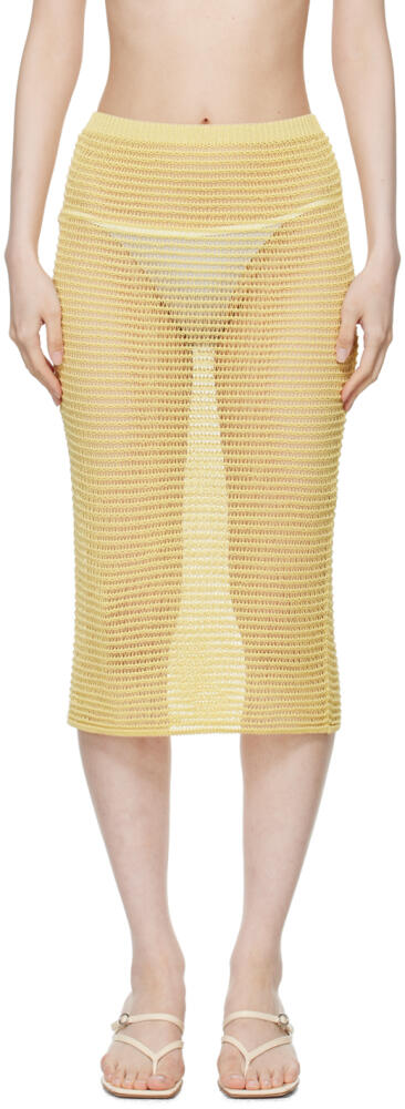 Paloma Wool Yellow Moon Maxi Skirt Cover