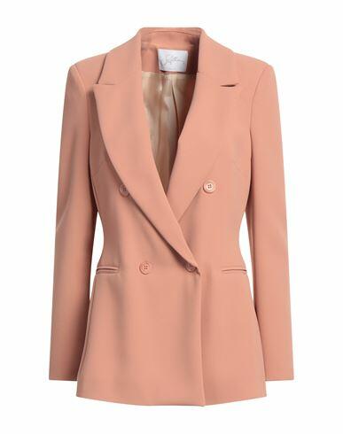 Soallure Woman Blazer Blush Polyester Cover