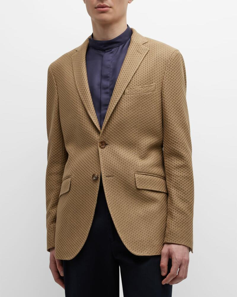 Etro Men's Basic Knit Blazer Cover