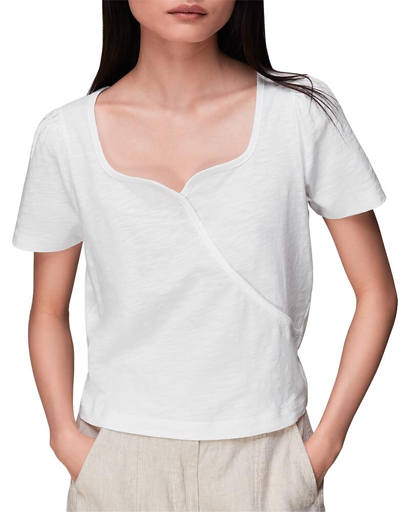 Whistles Faux Wrap Tee Cover