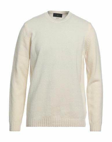 Liu •jo Man Man Sweater Ivory Wool Cover