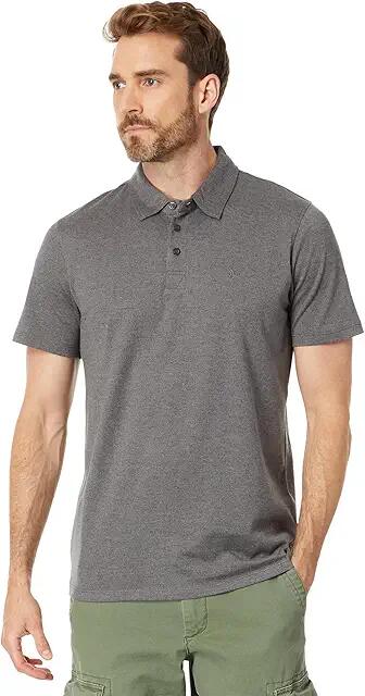 Volcom Wowzer Polo (Stealth 2) Men's Short Sleeve Knit Cover