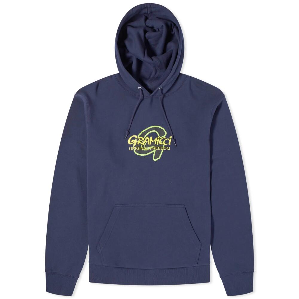 Gramicci Men's Pixel G Hoodie in Navy Cover