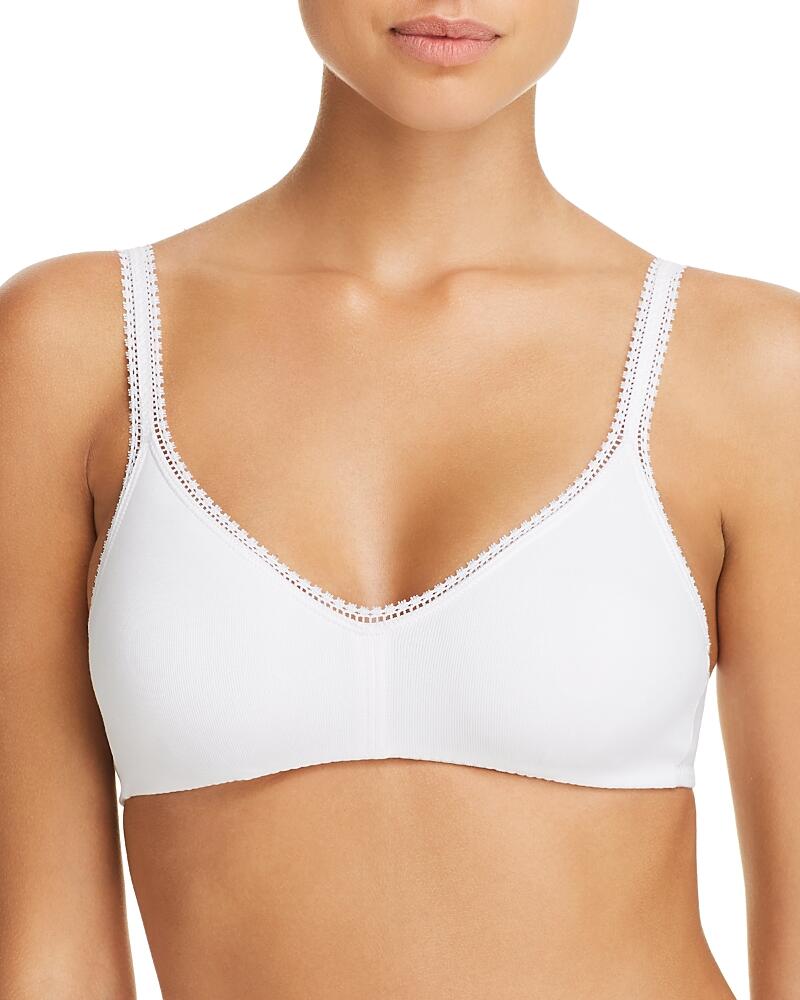 On Gossamer Cabana Cotton Blend Stretch Bralette Cover