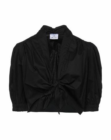 Berna Woman Shirt Black Cotton, Elastane Cover