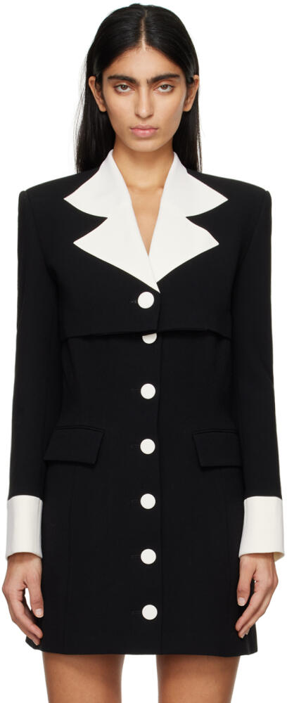 KIMHĒKIM Black Cropped Blazer Cover