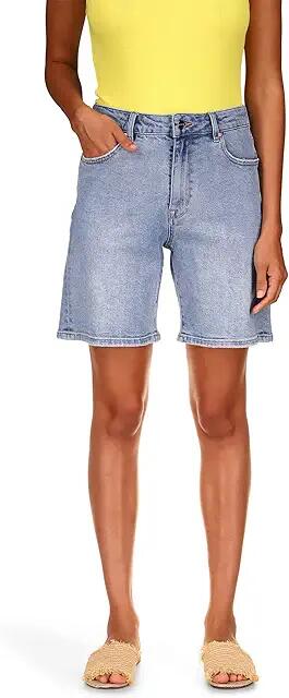 Sanctuary Boy Cut Denim Bermuda Shorts (Archive Wash) Women's Clothing Cover