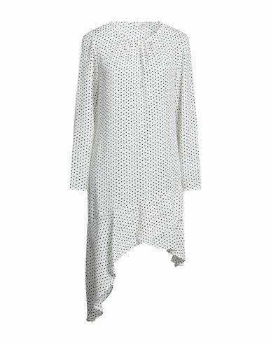 Relish Woman Mini dress White Polyester Cover