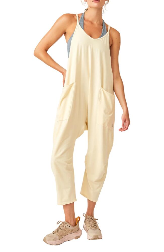 FP Movement by Free People Hot Shot Jumpsuit in Banana Cover