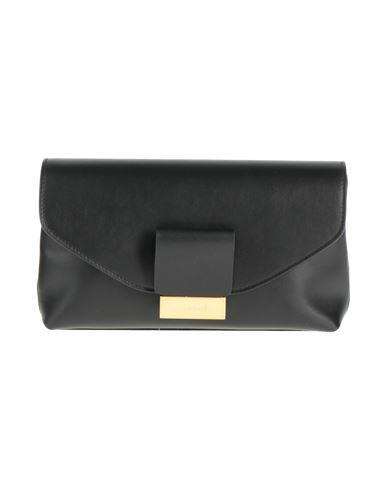 Visone Woman Handbag Black Calfskin Cover